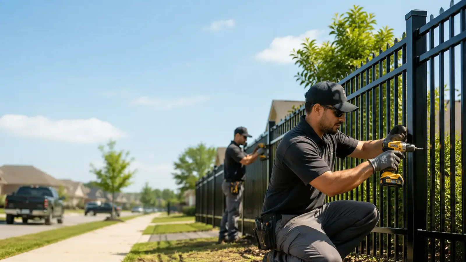 Metal Fence Installation in Black Hawk, SD
